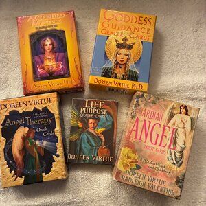 Doreen Virtue 5 deck Tarot Bundle